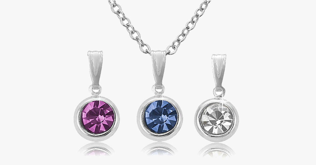 Three Color Pendant Set