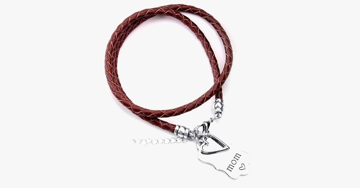 Mom Heart Bracelet