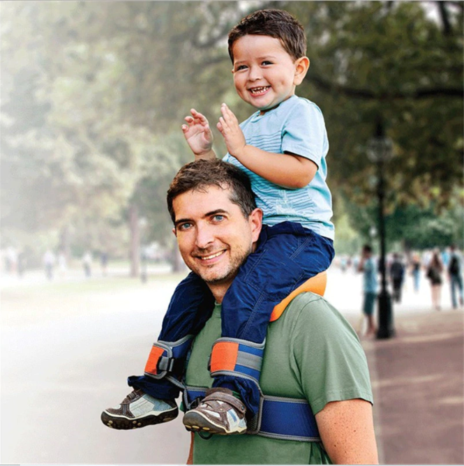 Adjustable Hands-Free Shoulder Baby Carrier – Child Safety Strap & Ergonomic Backpack for Toddlers 2–5 Years