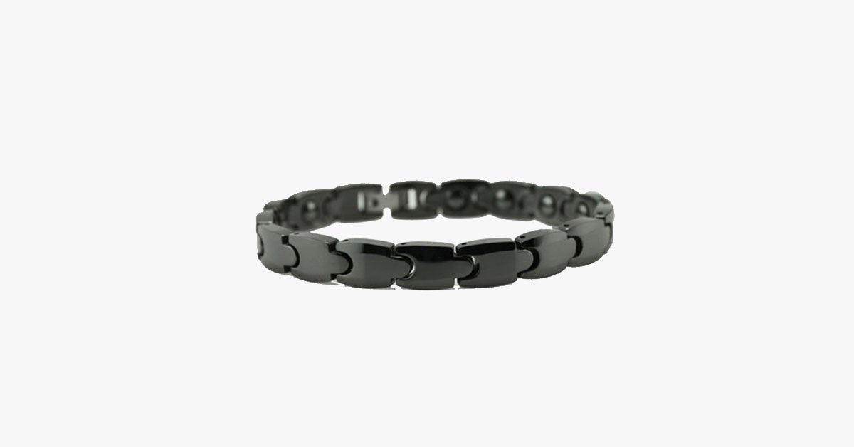 Bold Black Men's Bracelet