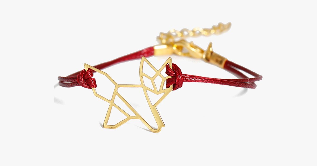Origami Fox Boho-Bracelet