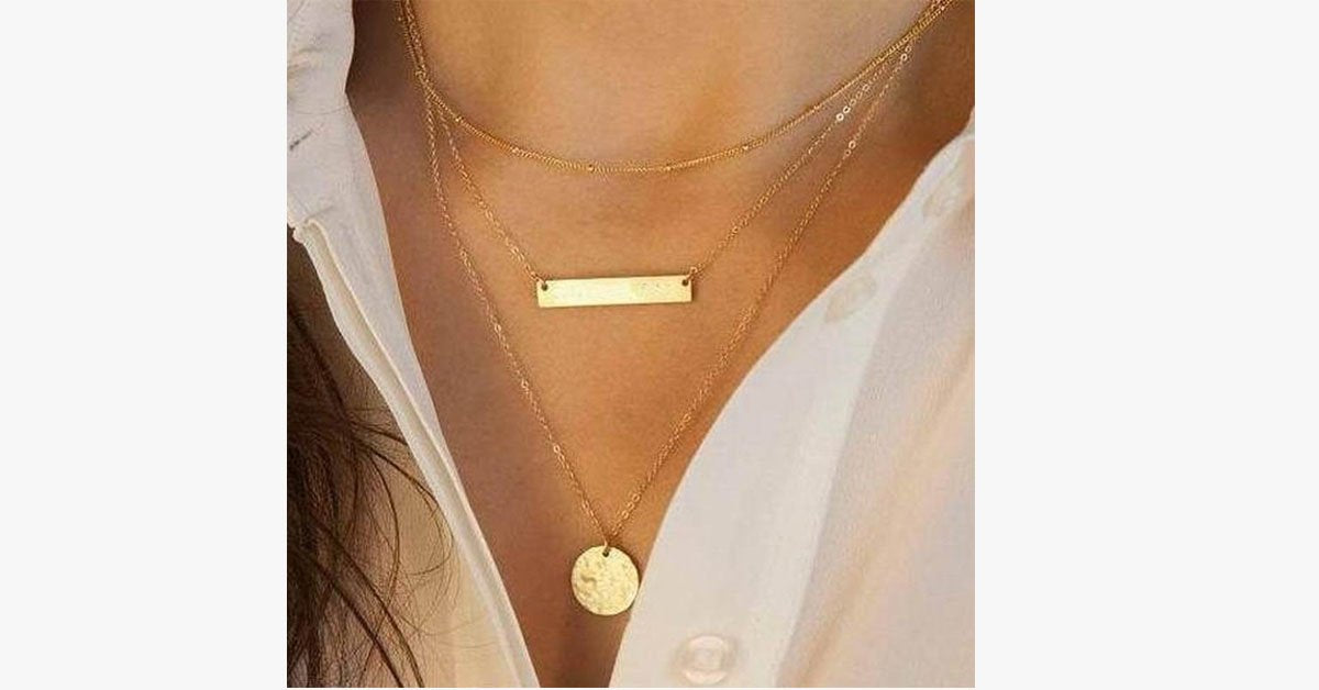 Bar Layer Necklace12