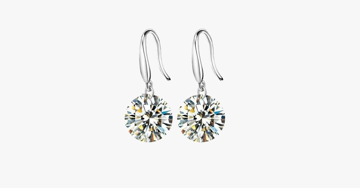 Crystal Earrings - 8mm