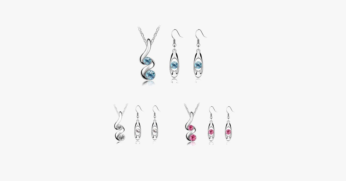 Beach Wave Jewelry Set