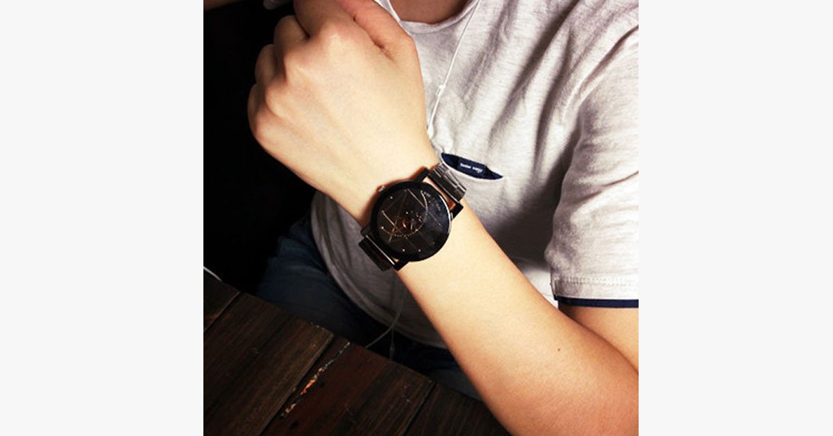 Men's Stainless Steel Stylish Fashion Watch