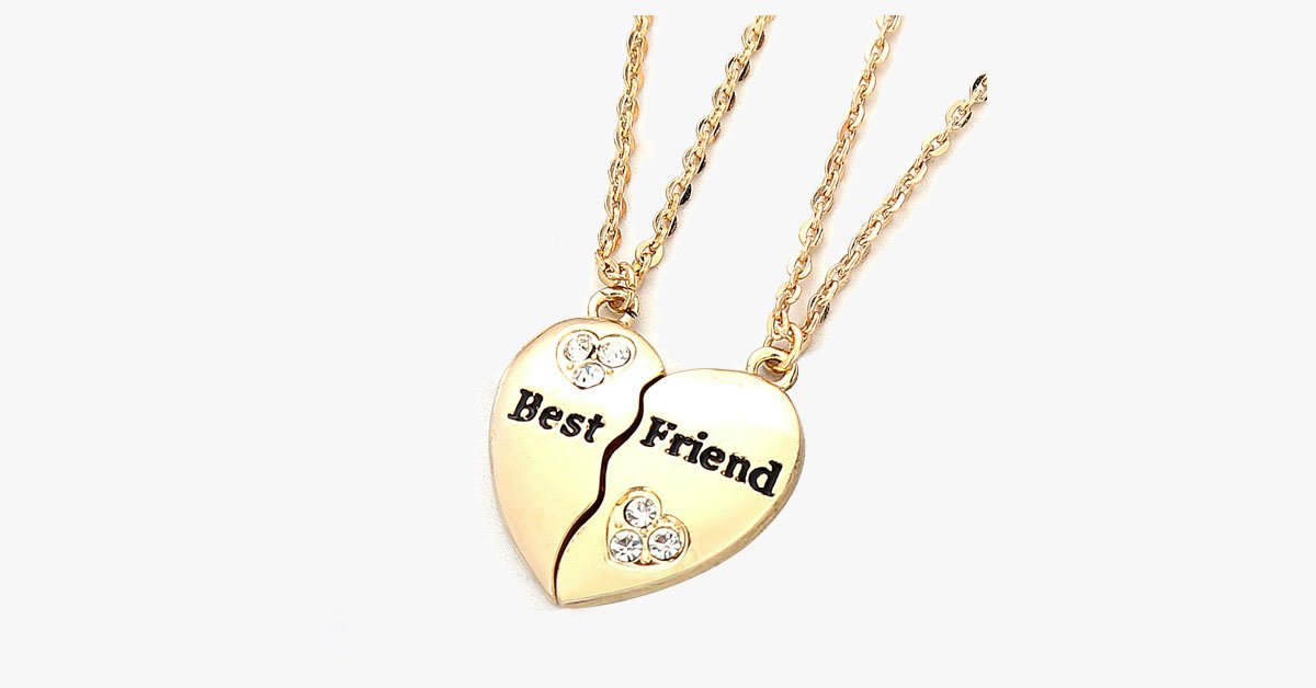 Best Friend Pendant Necklace