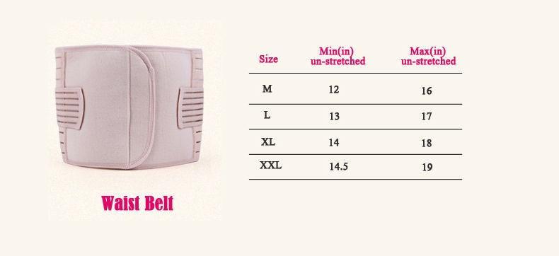 3 In 1 Waist Cinchers and Postpartum Recovery Belt