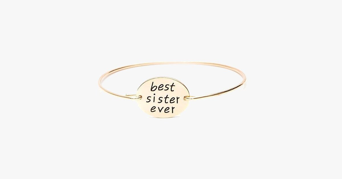 Best Sister Ever Bangle