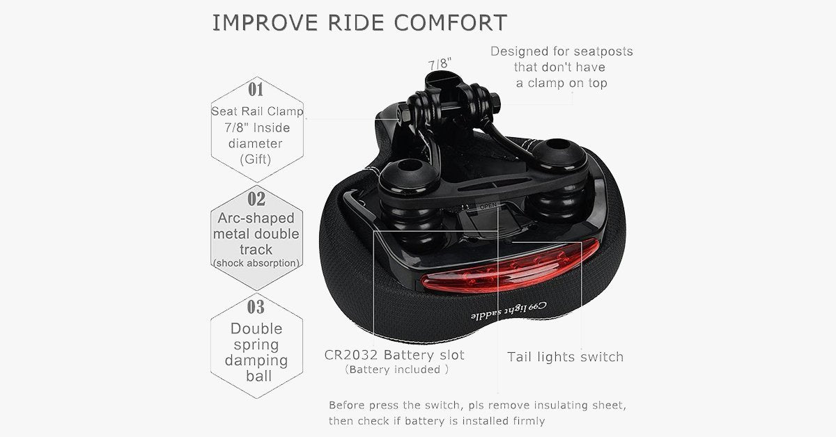 Soft Leathered Bike Seat – Make Comfort a Regular Affair!