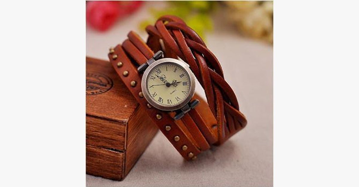 Vegan Leather Watch