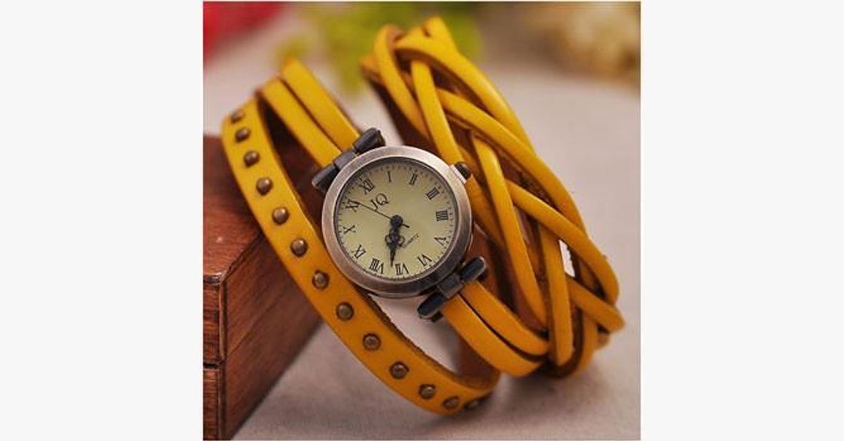 Vegan Leather Watch