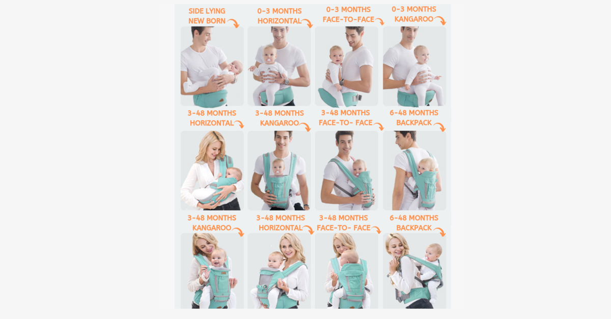 All-In-One Baby Breathable Travel Carrier