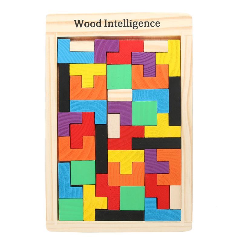 Wooden Brain Teaser Puzzle For Kids