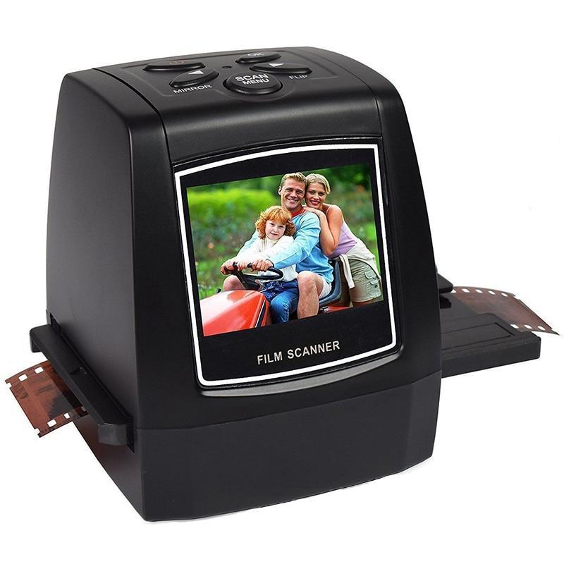 All-In-One HD Film & Slide Photo Scanner High Resolution Converts Negatives / Slides High Speed