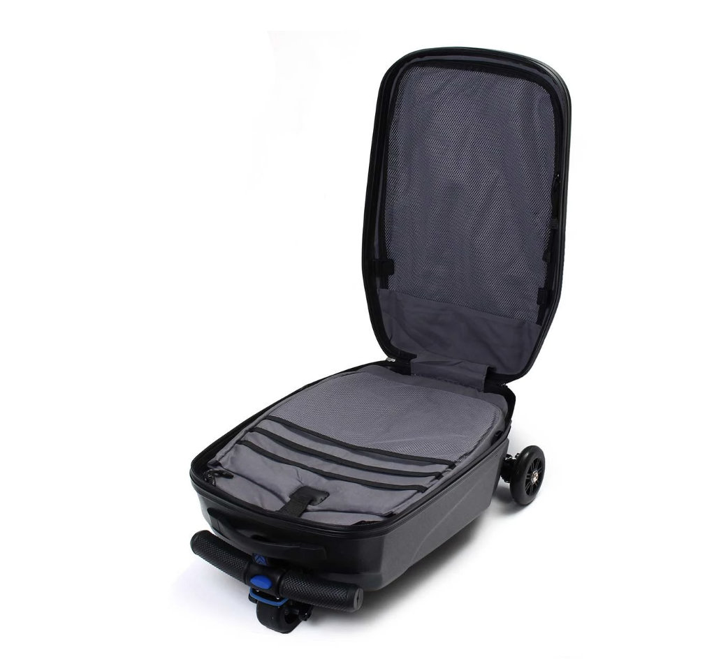Scooter Suitcase Carry On Luggage with BuiltIn Scooter Soho Emporium