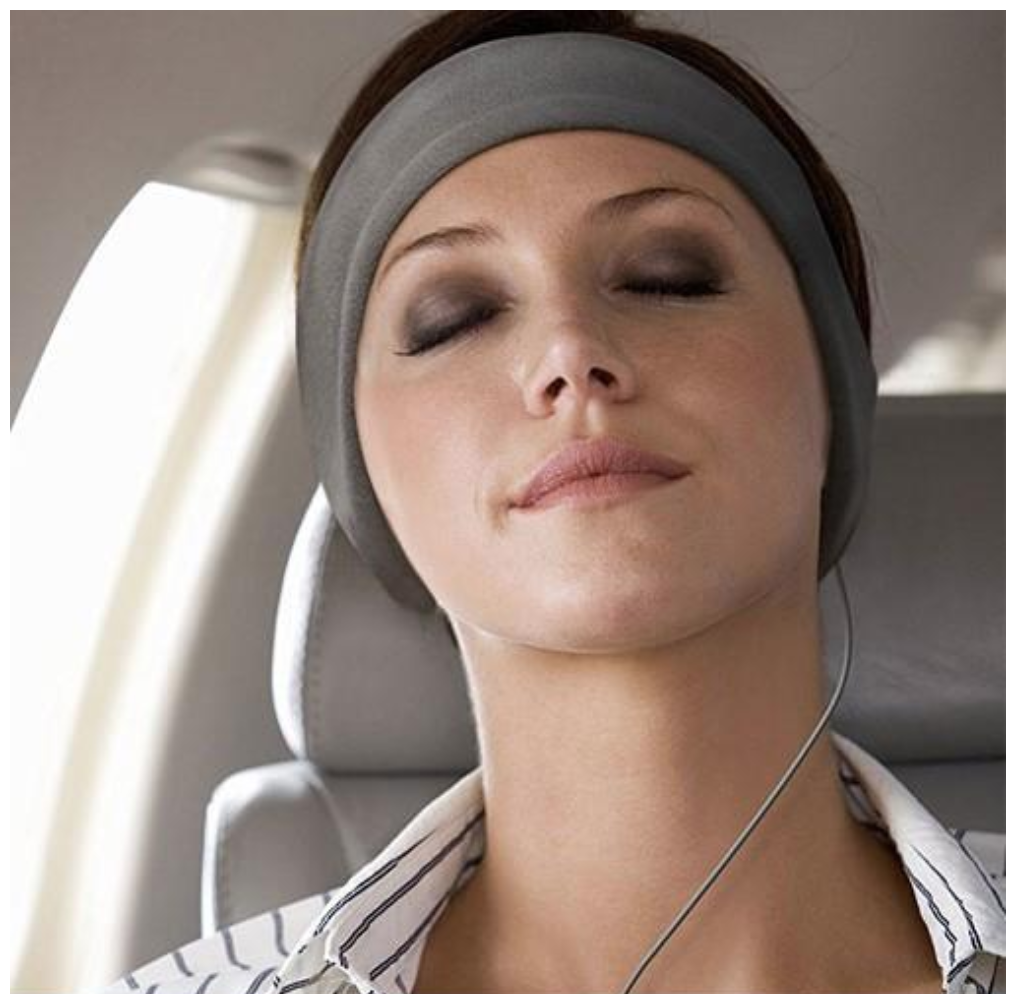 Noise Cancelling Headphone Headband For Sleeping or Jogging