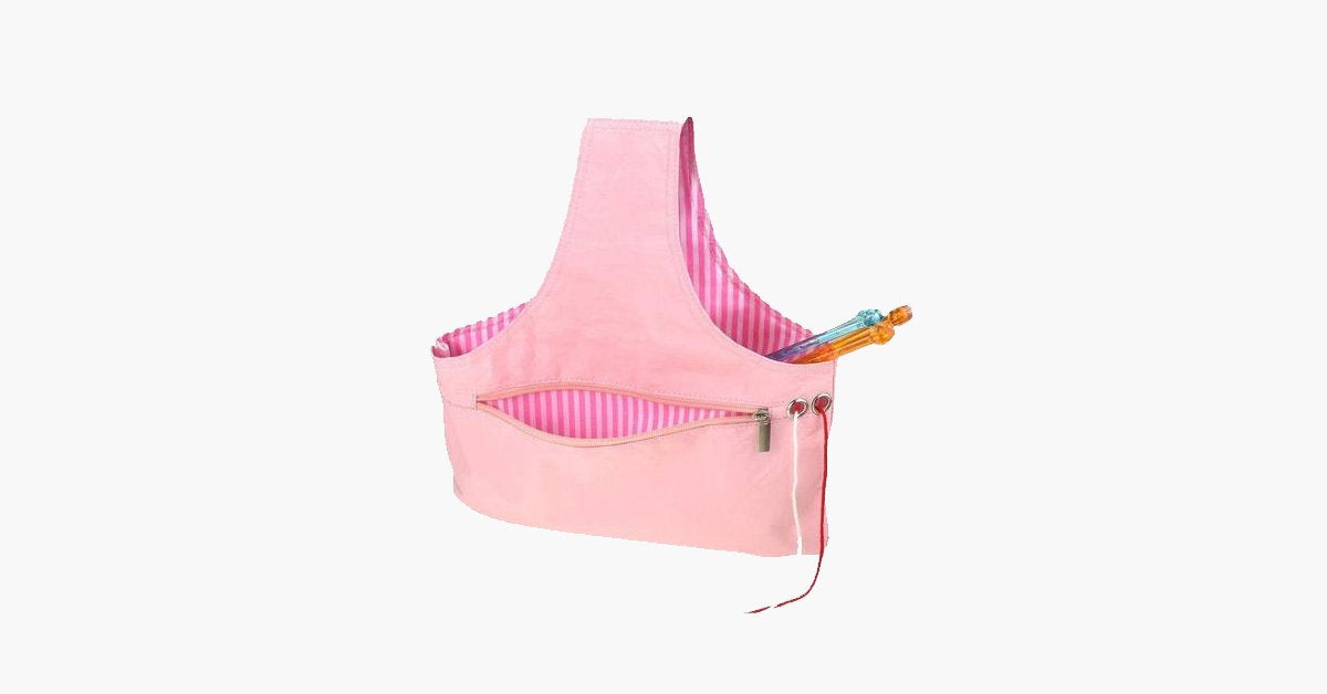 Yarn Knitting Wrist Handbag