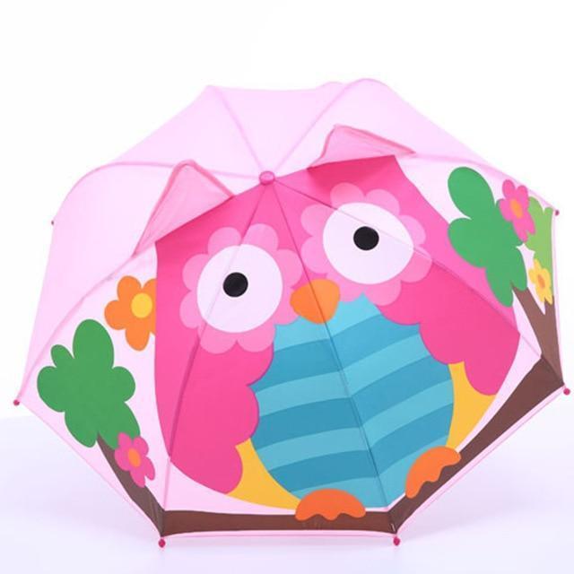 Cartoon Patterns Umbrellas Kids Boys Girls Paraguas Parasol