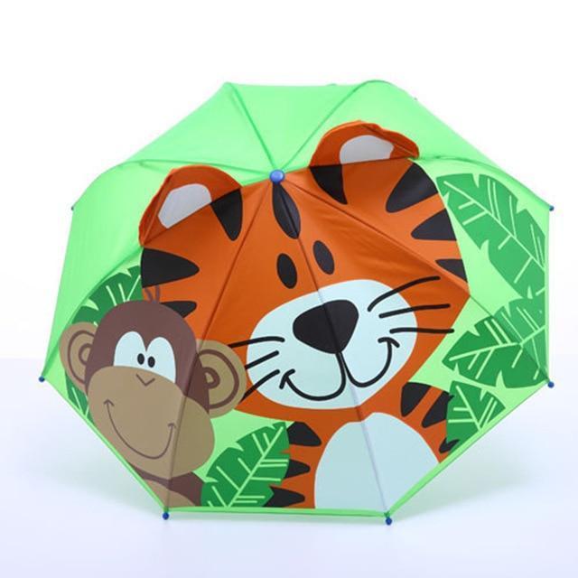 Cartoon Patterns Umbrellas Kids Boys Girls Paraguas Parasol