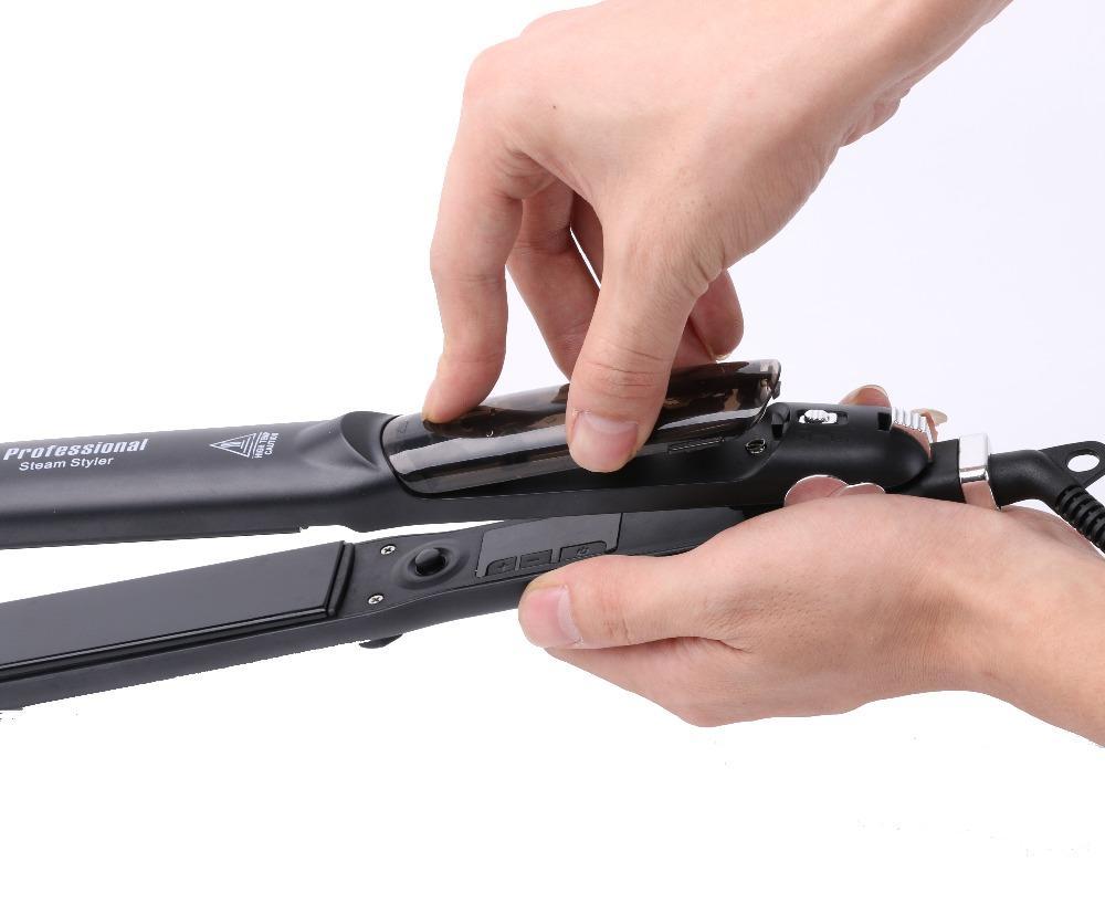 Professional Steam Hair Straightener