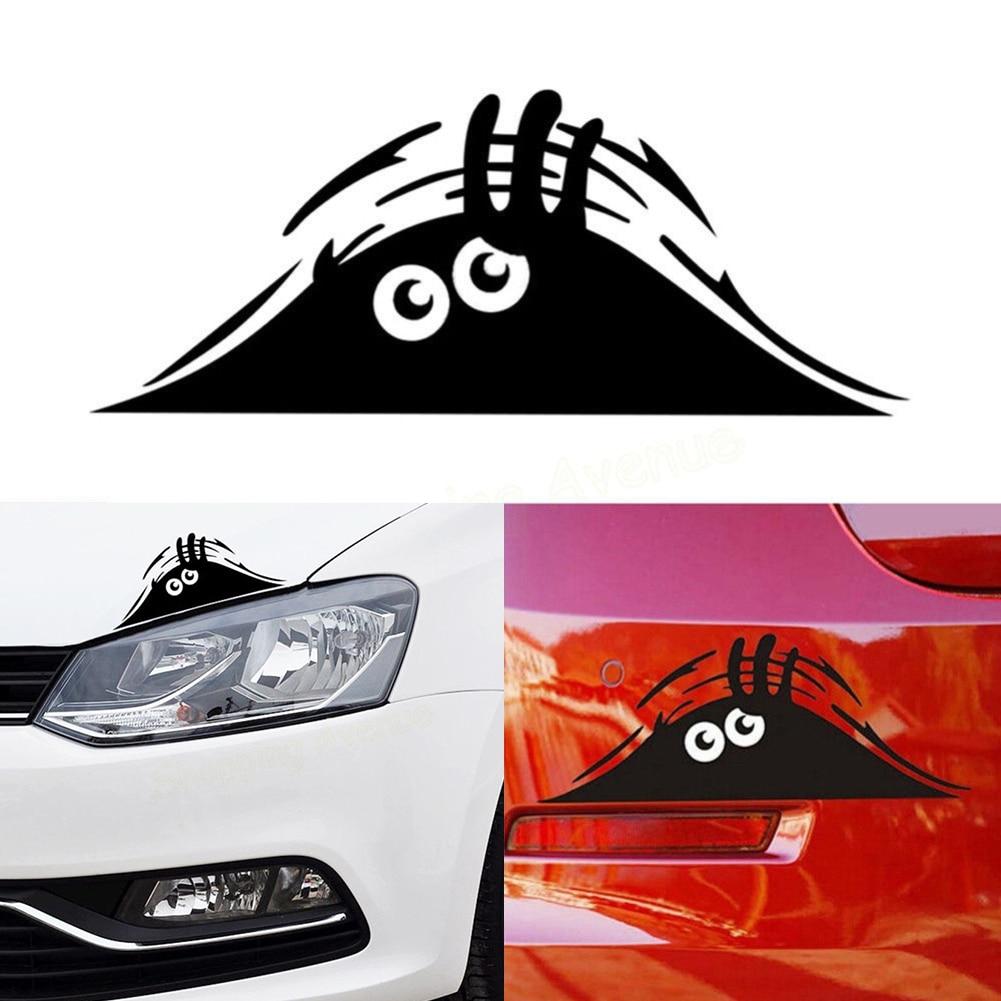 Peeking Monster Car Sticker