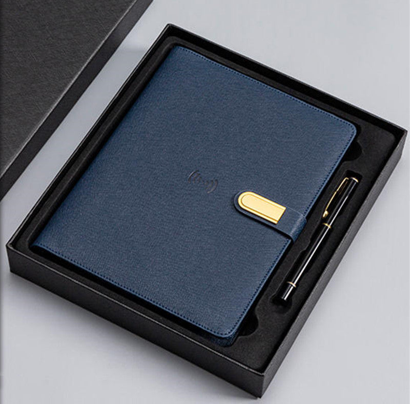 Multifunctional Wireless Charging Notebook Powerbook