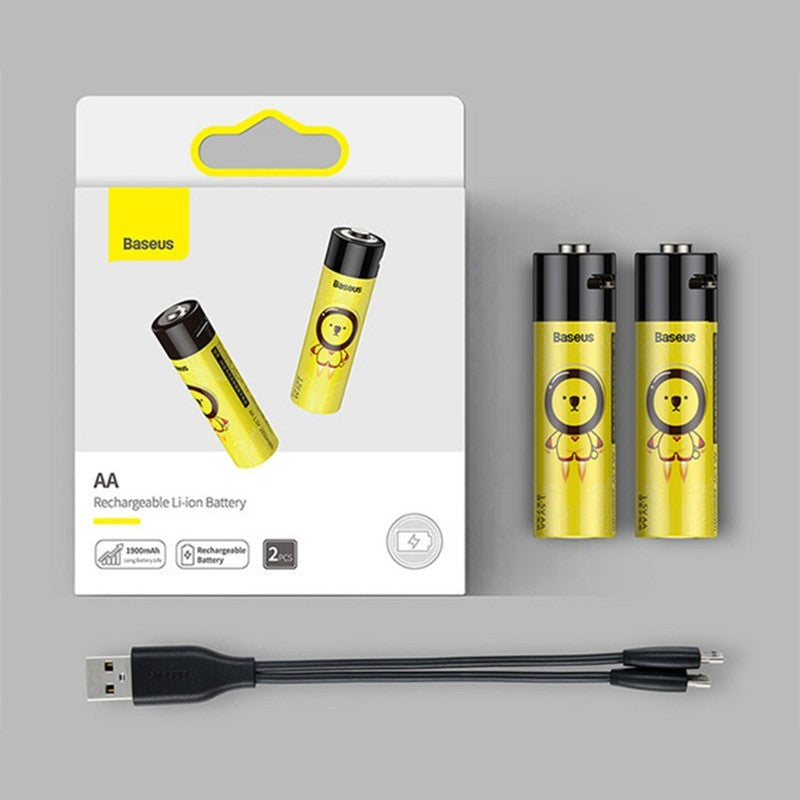 Rechargeable 1.5V 2850mWh AA Battery, for Household and Business