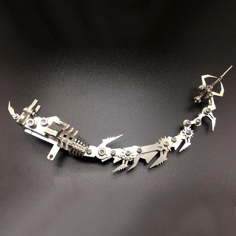 3D Scorpion Stainless Steel DIY Metal Building Blocks, for Fun, Gift ...