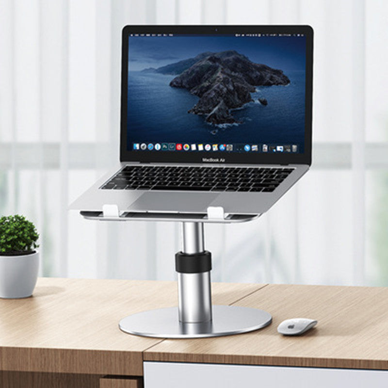 Versatile Laptop Stand, with Adjustable Height, Angle & Rotatable Design, for Home & Office