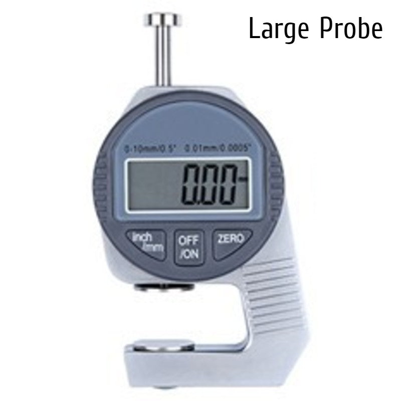 Portable Electronic Digital Dial Thickness Gauge (0~12.7mm), with Precise LCD Display, Available in Three Probes