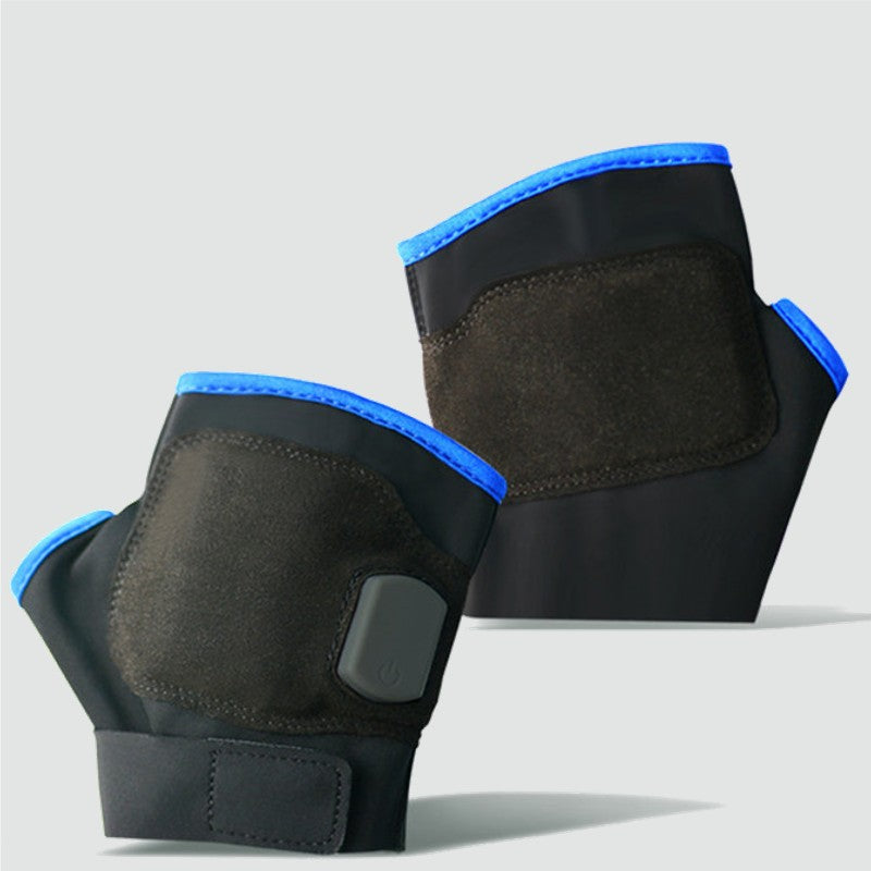 USB Rechargeable Heating Fingerless Gloves, with Adjustable Temperatures
