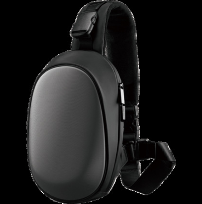 Waterproof Sling Bag, with Hard Shell, Anti-impact Design and Large Capacity, for Travel, Outing and More