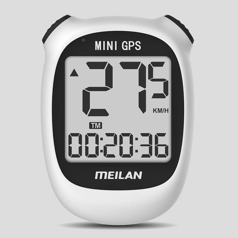 Rechargeable Water-resistant GPS Bike Speedometer, with Backlight & 8H Battery Life, for Cycling, Canoeing & More