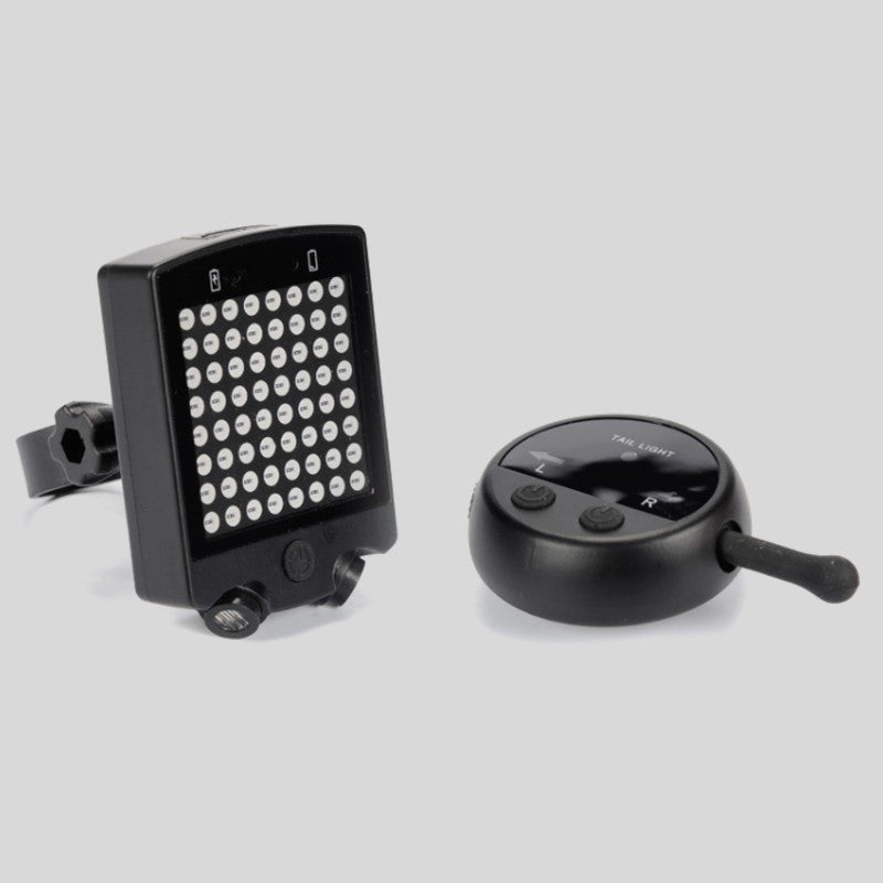 USB Rechargeable LED Bike Turn Signal Laser Light, with Remote Control & Waterproof Design