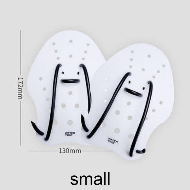 Swim Hand Paddles for Swim Training, Build Strength & Maintain Feel (1 Pair)