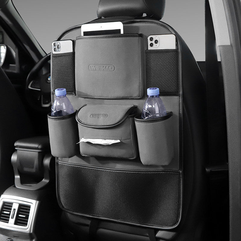 Universal Multifunction Car Seat Organizer, for Beverages, Books, Tablets, Snacks & More