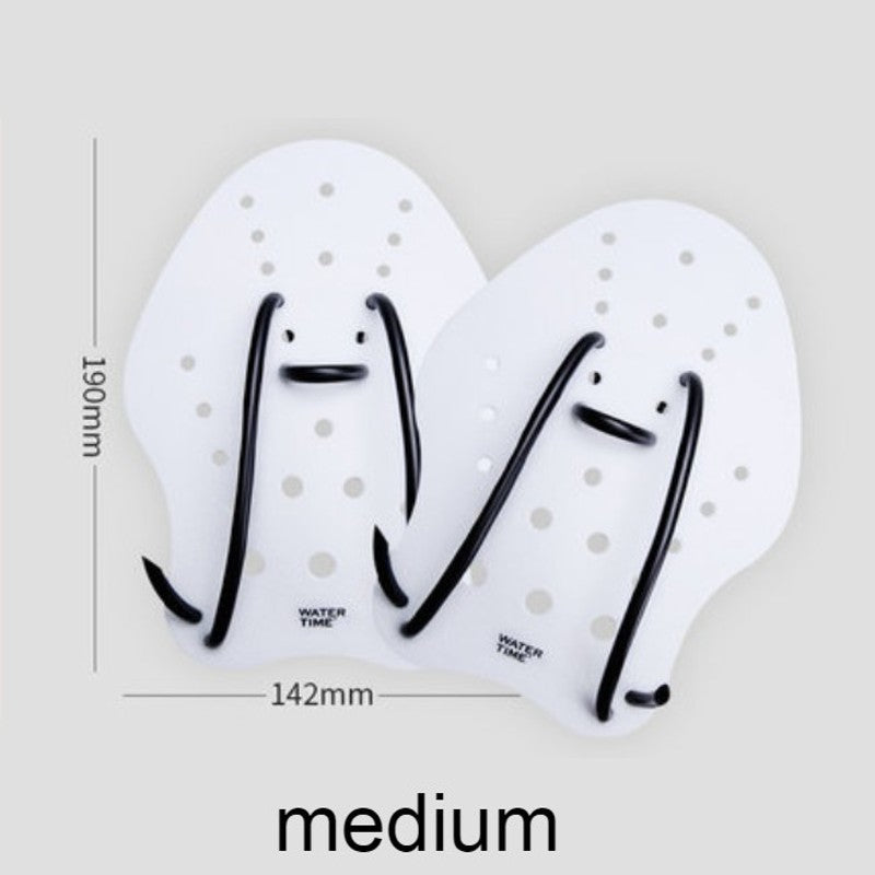 Swim Hand Paddles for Swim Training, Build Strength & Maintain Feel (1 Pair)