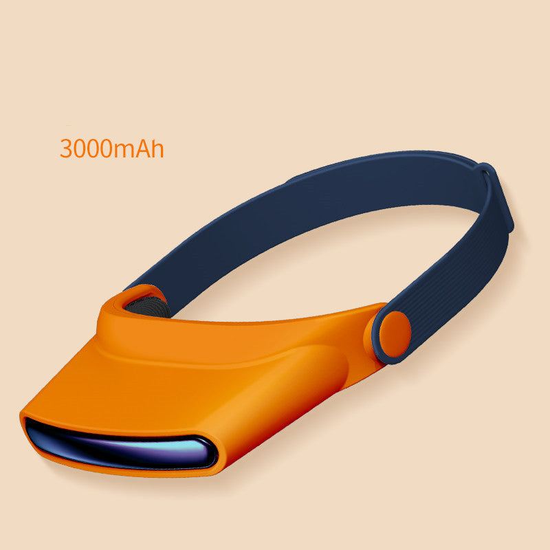 Rechargeable Lightweight Bladeless Fan Hat, with 3 Wind Speed, for Fishing, Running & More