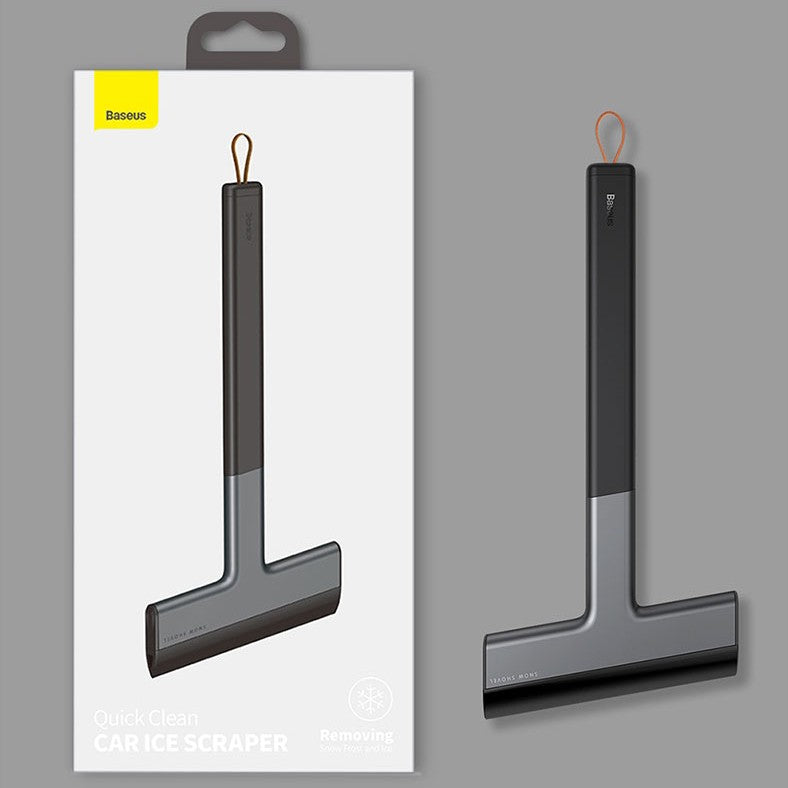 Multifunctional Snow Shovel for Car, with Long Handle, Anti-scratch & Hanging Loop, for Sedan, SUV & More