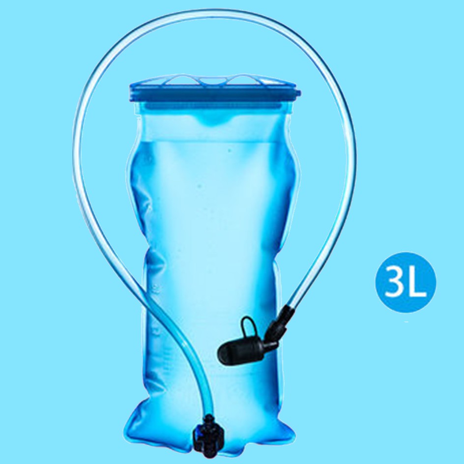 3L Hydration Water Bladder, with High Flow Bite Valve & Lightweight Portable Design, for Running, Cycling, Hiking & More