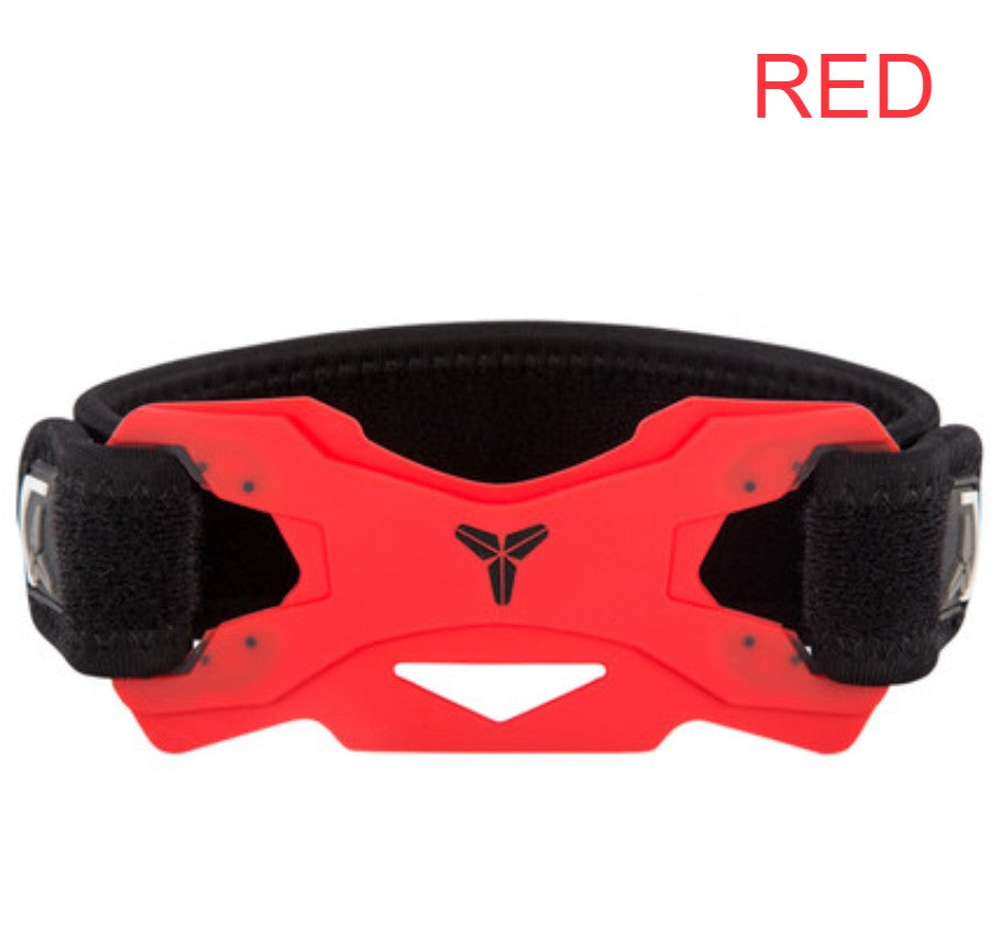 Patella Knee Brace Stabilization Strap, with Elastic Silicone Pad, Breathable & Adjustable Design, for Running, Cycling, Squats & More (1 Pair)