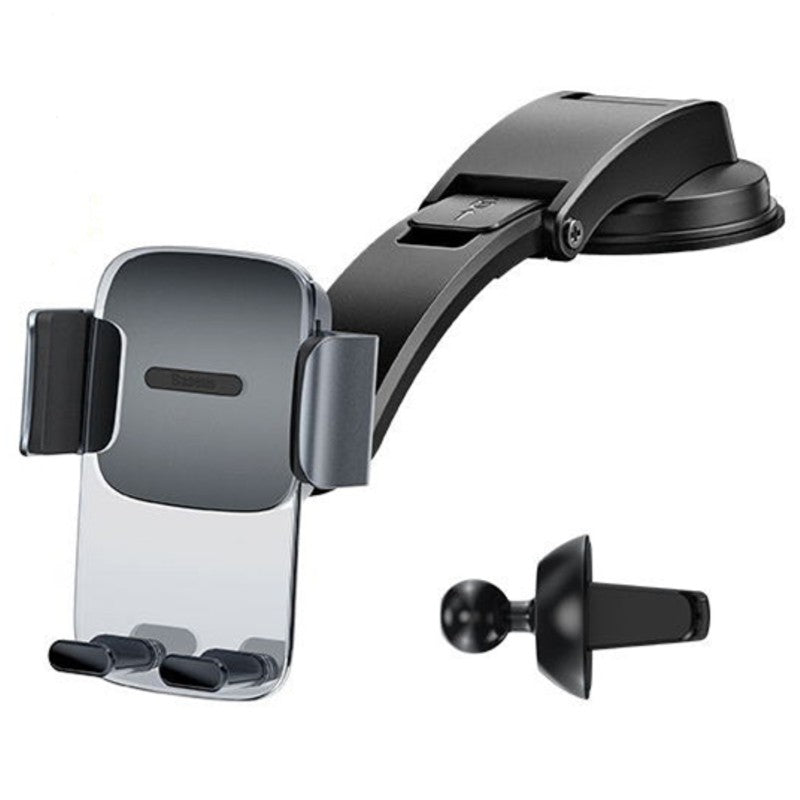 Car Phone Mount Holder, with Adjustable Design and Dashboard & Air Vent Mount