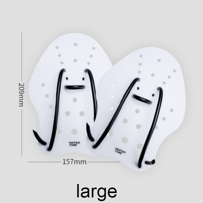 Swim Hand Paddles for Swim Training, Build Strength & Maintain Feel (1 Pair)