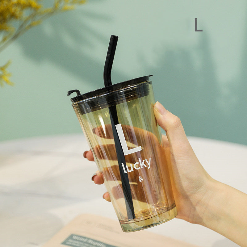 Simple Modern Travel Mug with Lid and Straw, for Ice Water, Coffee, Juice, Drinks