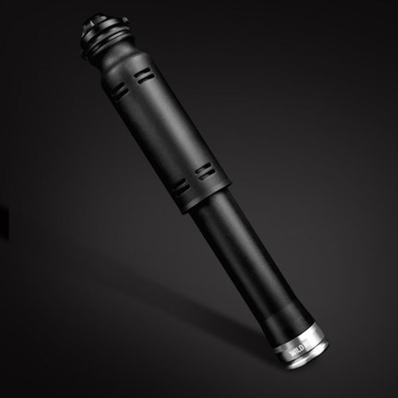 Portable Mini Bicycle Pump, with Built-in Hose, 2 Inflatable Nozzles & 110PSI Air Pressure, for Bicycle, Football, Basketball & More