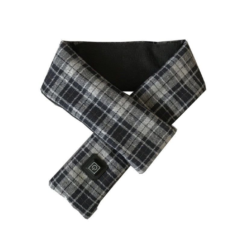USB Heated Scarf with Built-in Power Bank & Three Temperature Settings, for Warmth & Neck Pain Relief