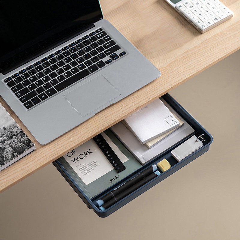 Mounted Sliding Under Desk Slim Pull-Out Drawer, for Home & Office