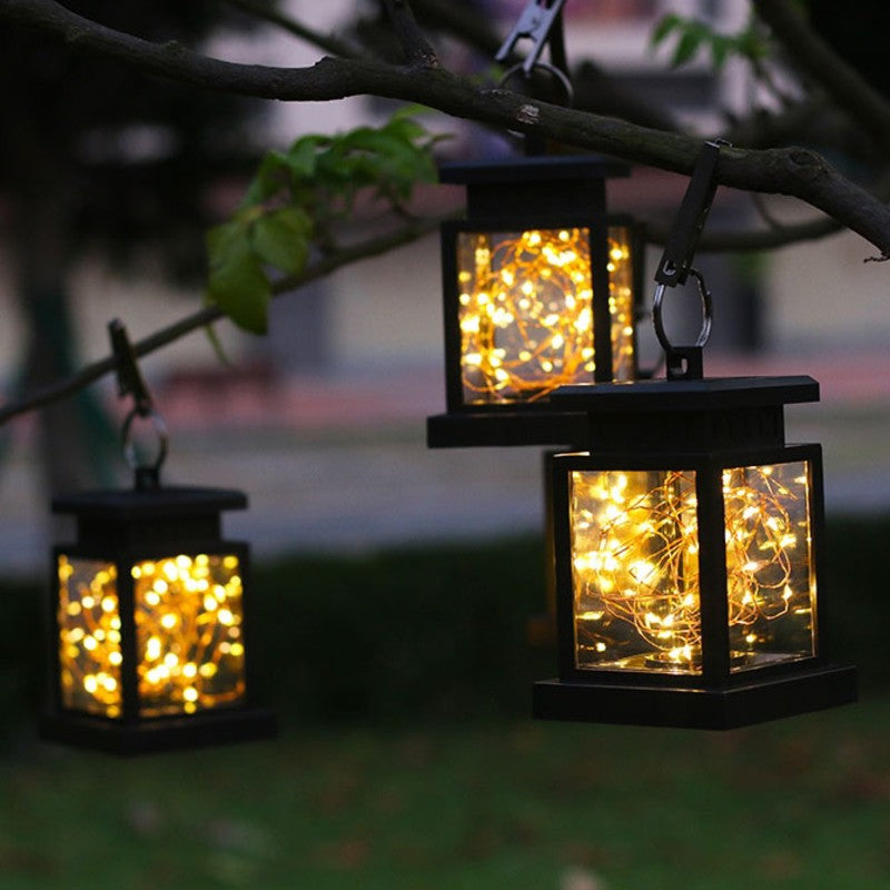 Solar Outdoor LED Decorative Lights, with Clip, Auto ON/OFF & No Wire Required, for Backyard, Balcony, Driveway & More (4-Pack)