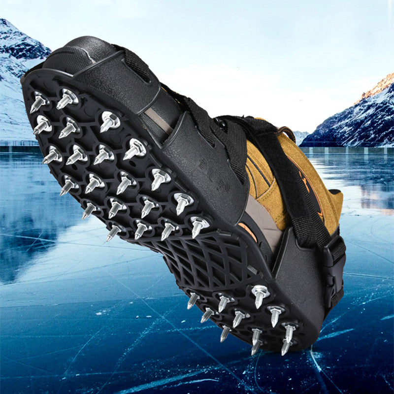 Overshoe Rubber Anti-Slip Shoe Snow Crampons (1 Pair)
