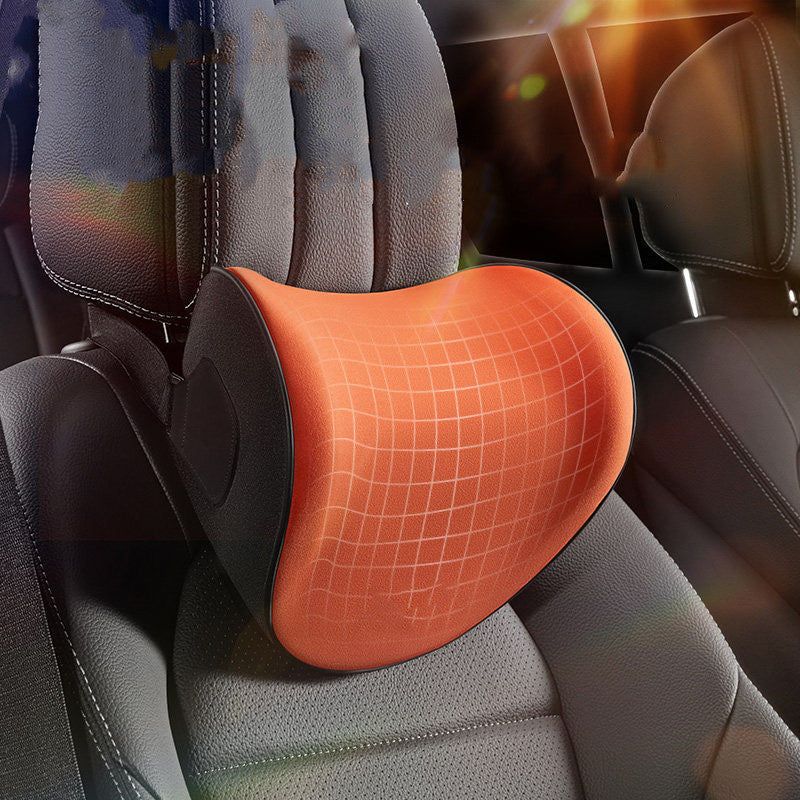 Car Neck Pillow, with Memory Foam Cushion Support & Adjustable Elastic Strap (1PC)